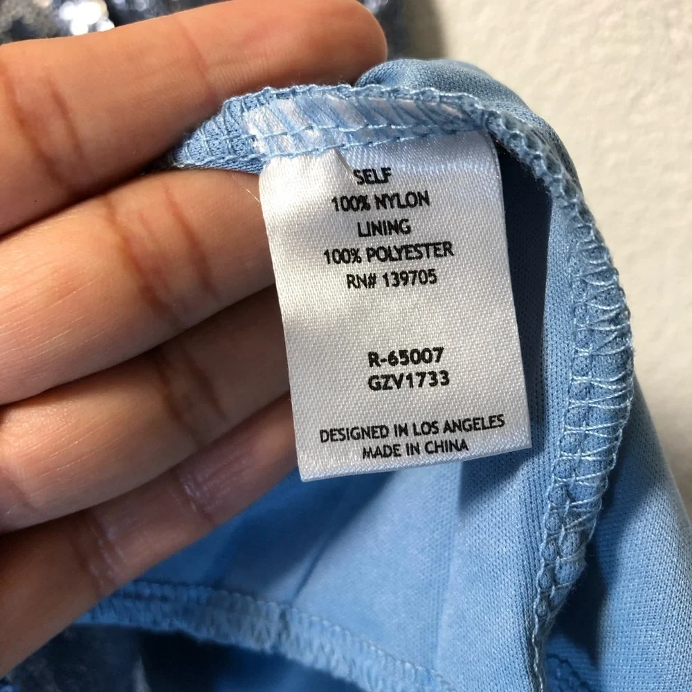 Honey and Rosie Ice blue women's dress size S